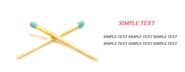 Matches equipment
