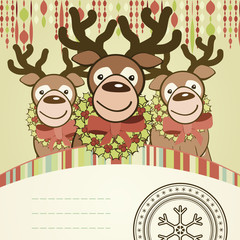 Christmas background card.