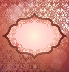 Luxury vintage invitation