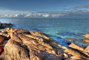 Naklejka na ściany i meble Linia brzegowa Perth Australia