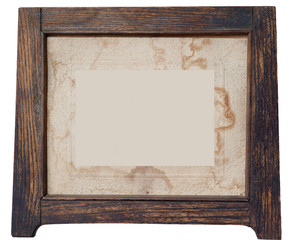 Fototapeta premium Old wooden picture frame