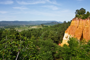 The Cliffs of Roussillon