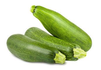 Fresh green zucchini
