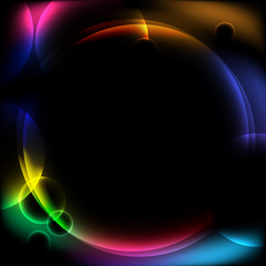 abstract circular design background