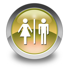 Yellow Glossy Pictogram 