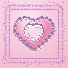 Violet heart icon