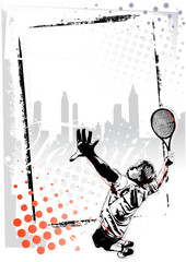 tennis poster