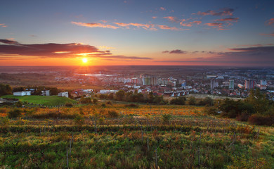 Bratislava at sunrise - Slovakia
