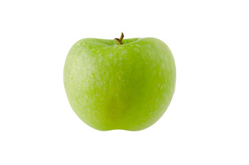 apple on white