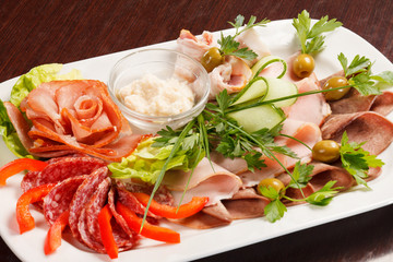 appetizer from meat