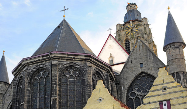 Oudenaarde, church of Saint Walburga, Belgium