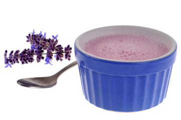 Crème dessert à la lavande