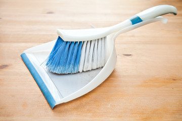 Dustpan and brush