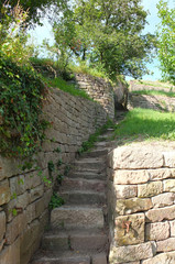 Historische Sandsteintreppe