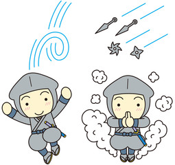 かわいい忍者