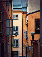 Old buildings in Stockholm