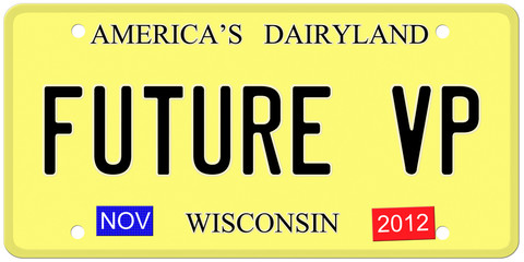 Future VP License Plate - 44058855