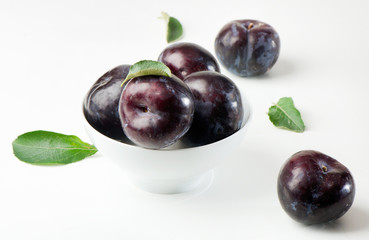 Group of plums