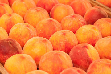 Peach close up