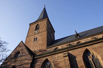 Naklejka premium Kirche Sankt Marien in Lügde