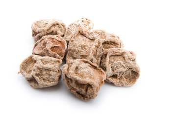 Salted Plum on white background