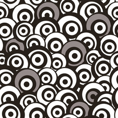 Naklejka premium decorative seamless pattern
