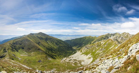 Mountains in summer