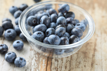fresh blueberries