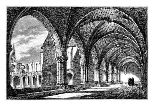 Medieval Monastery - 13th century - Royaumont
