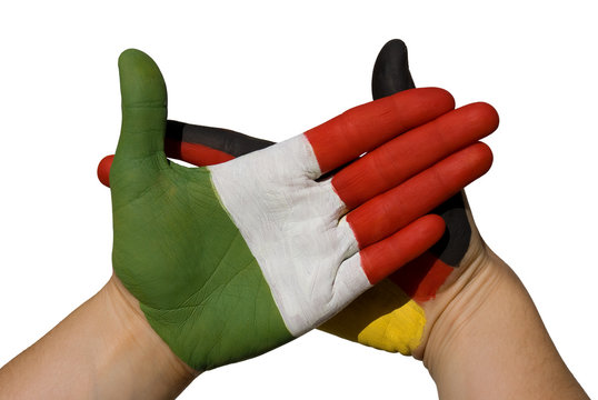 Italien und Deutschland partnerschaftlich