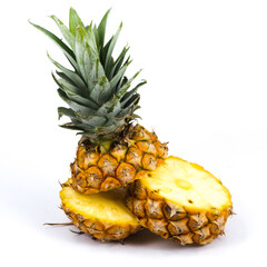 Fresh sclie pineapple