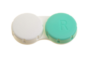 Isolated Contact Lens Case