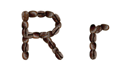 Coffee Alphabet.