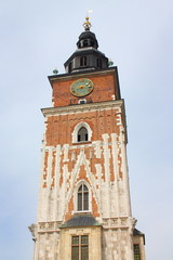 Fototapeta na wymiar Kraków - wieża ratuszowa.