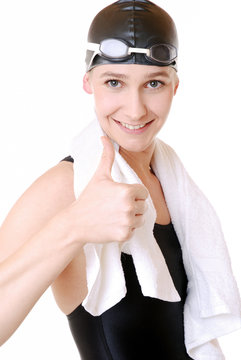 Schwimmerin
