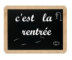 Obraz premium c'est la rentrée des classes