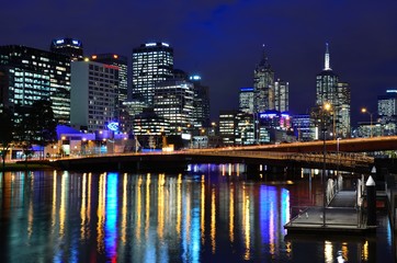Fototapeta na wymiar Skyline von Melbourne