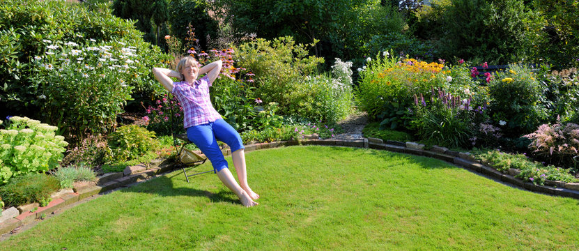 Auszeit im Garten
