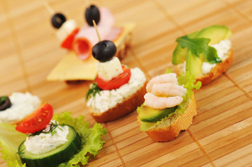 delicious sandwiches