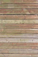 Naklejka premium Close up of gray wooden fence panels