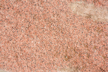 A granite or marble surface for decorative works