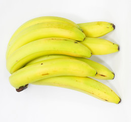Ripe banana bunch