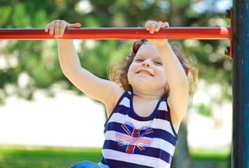 Fototapeta premium Little girl