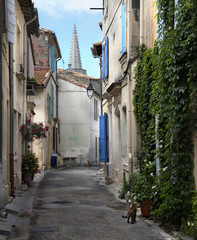 Fototapeta na wymiar Ulica z Arles (Prowansja)