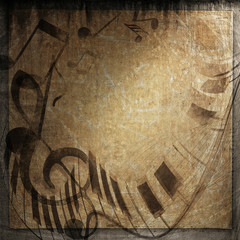 grunge musical background