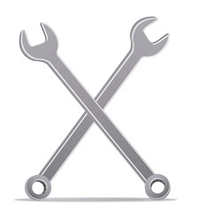 Illustration of  wrenches