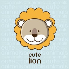 cute lion