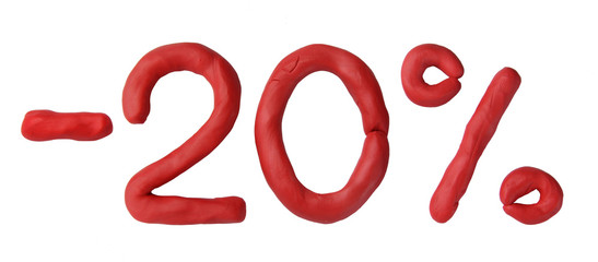 Plasticine 20 percent sale