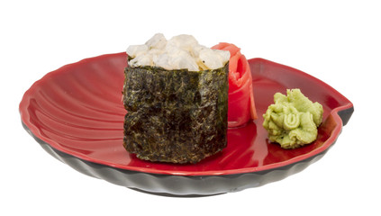 Japanese squid sushi