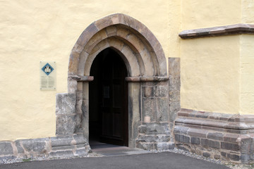 Fototapeta premium Kirche Sankt Nicolai in Lemgo (Detail)